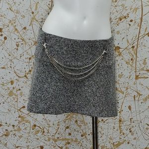 Bebe tweed mini skirt size 6